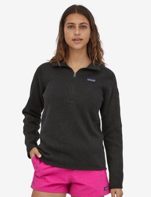 Patagonia Better Sweater Wmns 1/4 Zip - Black