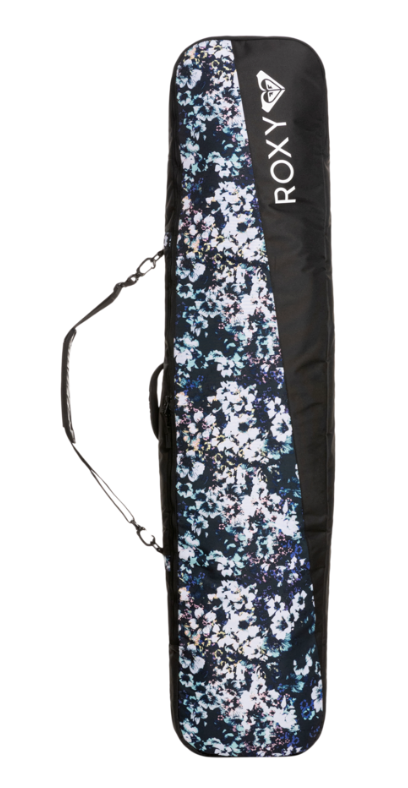 Roxy Board Sleeve Bag - True Black/Black Flowers