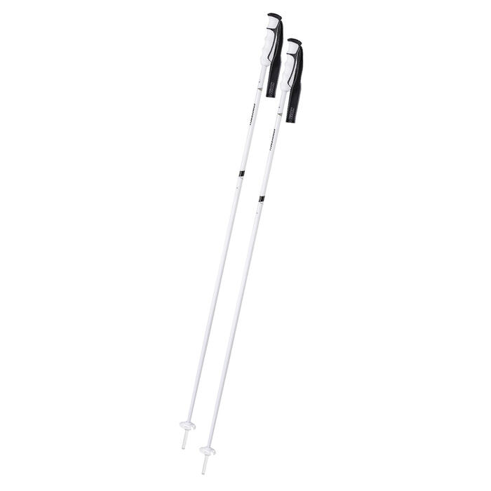 Komperdell Booster Speed Aluminum Ski Pole - White/Silver