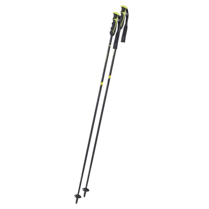 Komperdell Booster Speed Carbon Ski Pole - Black/Yellow