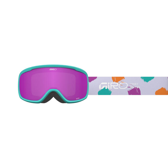 Giro Buster Kids Goggle - Teal Painted/Amber Pink