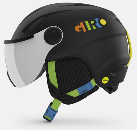 Giro Buzz MIPS Kids Helmet - Matte Black Party Blocks