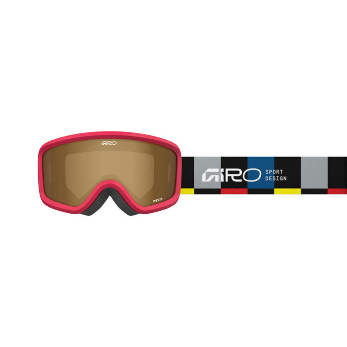 Giro Chico 2.0 Kids Goggle - Black Blocks/Amber Rose