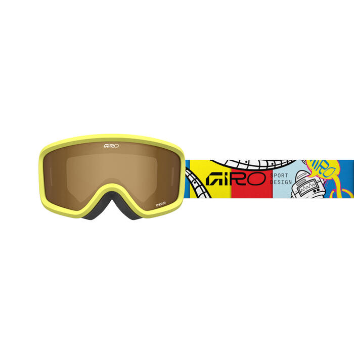 Giro Chico 2.0 Kids Goggle - Yellow Robot/Amber Rose