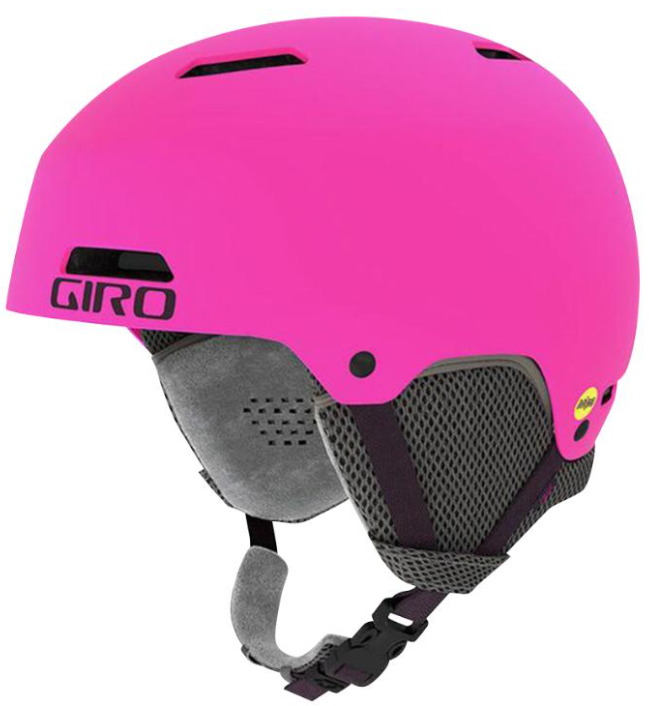 Giro Crue Mips Kids Helmet - Matte Bright Pink