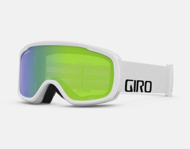 Giro Cruz Goggle - White Wordmark/ Yellow Boost
