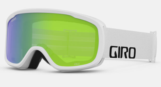 Giro Cruz Goggle - AF White Wordmark/ Loden Green