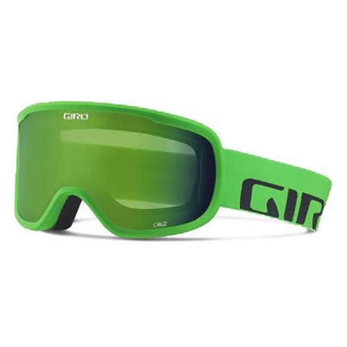Giro Cruz Goggle - Bright Green Wordmark/ Loden Green