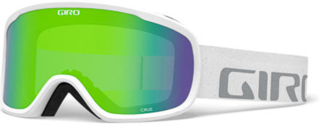Giro Cruz Goggle - White Wordmark/Loden Green