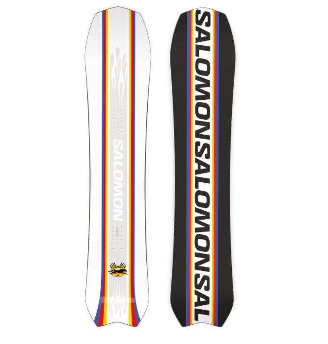 Salomon Dancehaul Snowboard - White/Multi