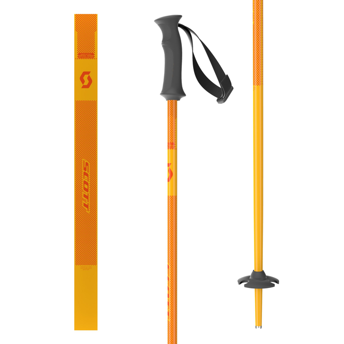 Scott Element Kids Ski Pole - Neon Orange