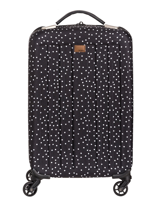 Roxy Stay True Luggage - True Black Dots