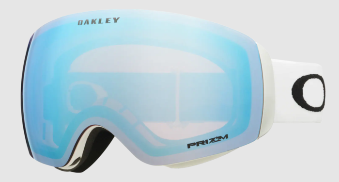 Oakley Flight Deck M Goggle - Matte White/ Prizm Sapphire