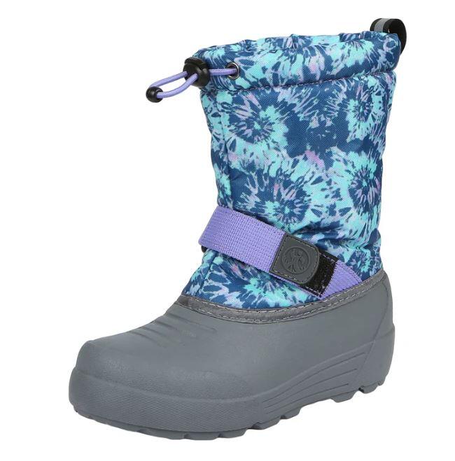 Northside Frosty Toddler Boots - Aqua/Lilac