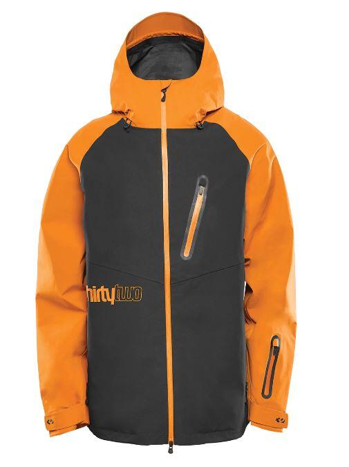 ThirtyTwo Grasser Jacket - Black/Orange
