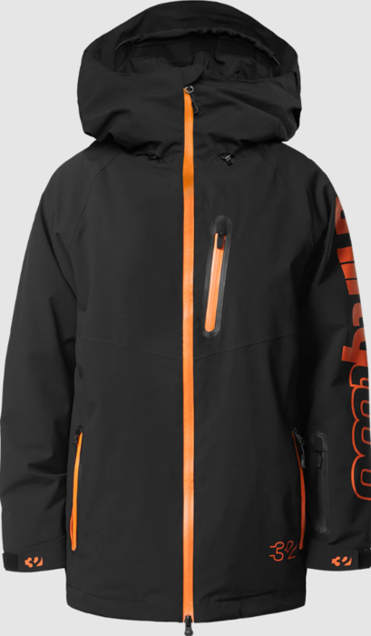 ThirtyTwo Grasser Insulated Kids Jacket - Black/Orange