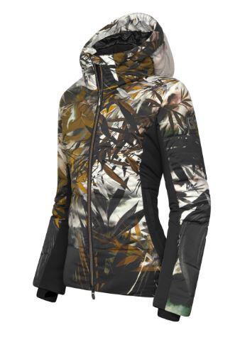 Descente Hana Down Wmns Jacket - Black Kahori Maki Print