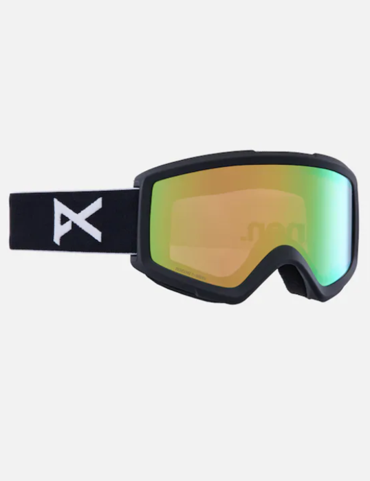 Anon Helix 2.0 Goggle - Black/Perceive Variable Green + Amber