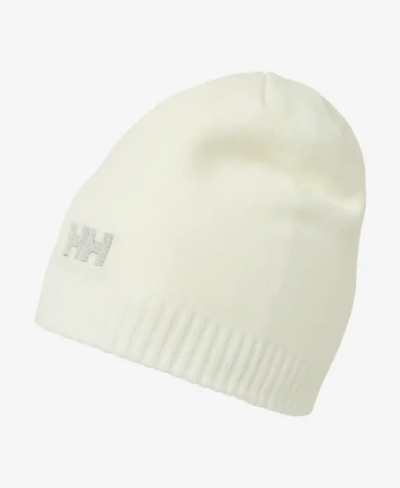 Helly Hansen Brand Beanie - White