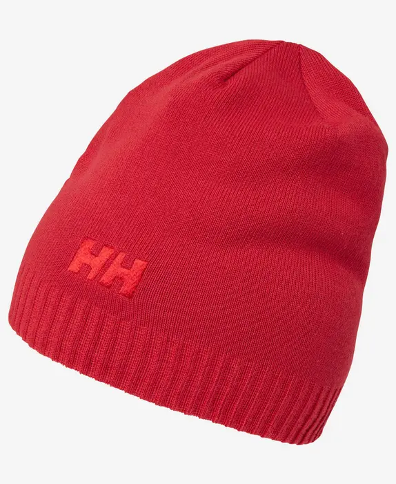 Helly Hansen Brand Beanie - Red