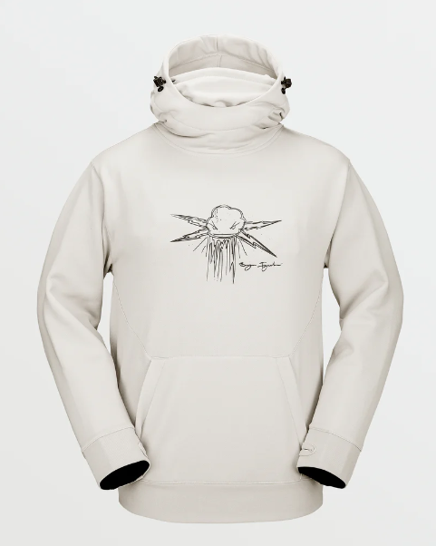 Volcom Hydro Riding Hoodie - Stone