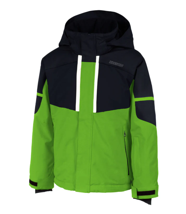 Karbon Inertia Kids Jacket - Green