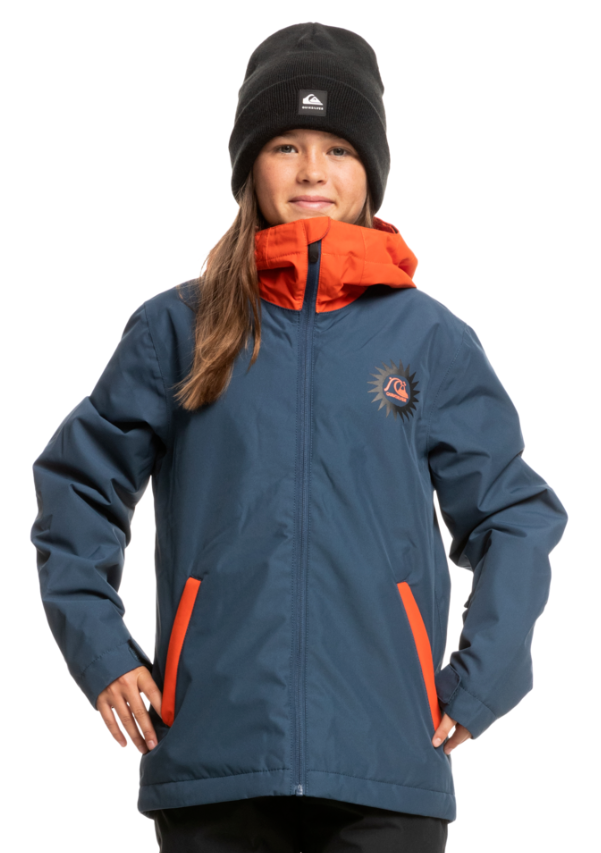 Quiksilver In The Hood Kids Jacket - Insignia Blue