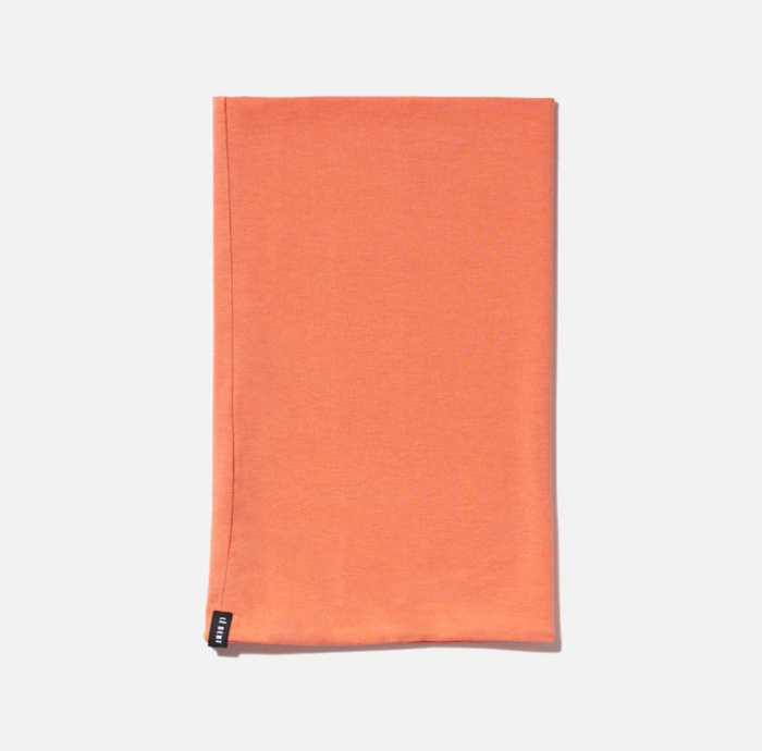 Le Bent Midweight 260 Kids Neck Gaiter - Fiery Coral