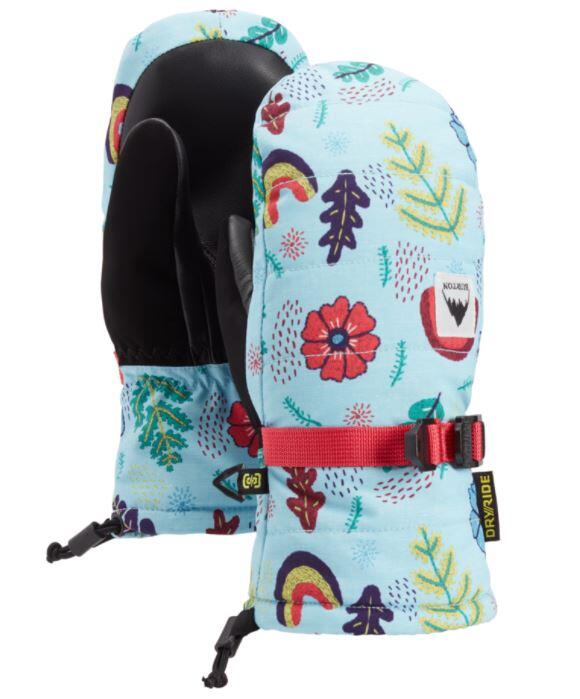 Burton Warmest Kids Mitt - Embroidered Floral