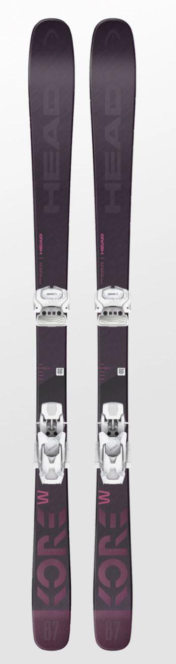 Head Kore 87 Wmns Ski + Attack2 12 GW Binding
