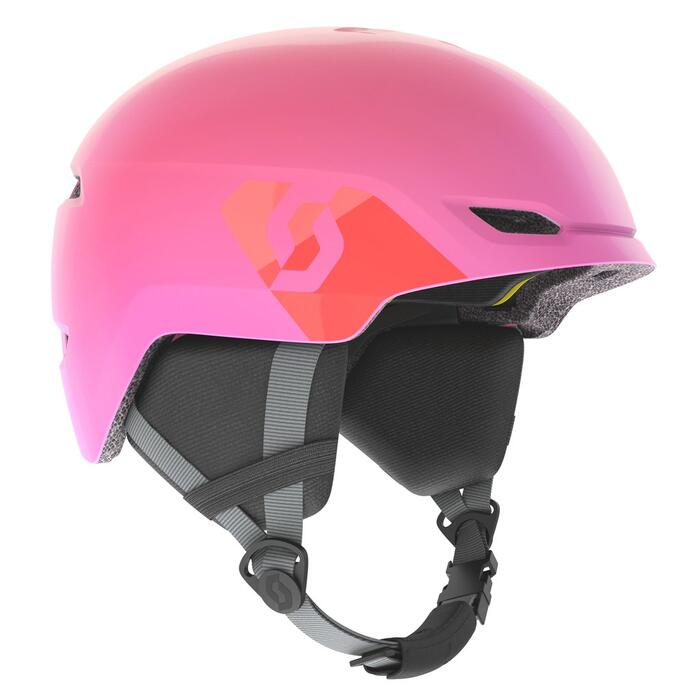 Scott Keeper 2 Plus MIPS Kids Helmet - High Viz Pink