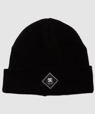 DC Label Beanie - Black