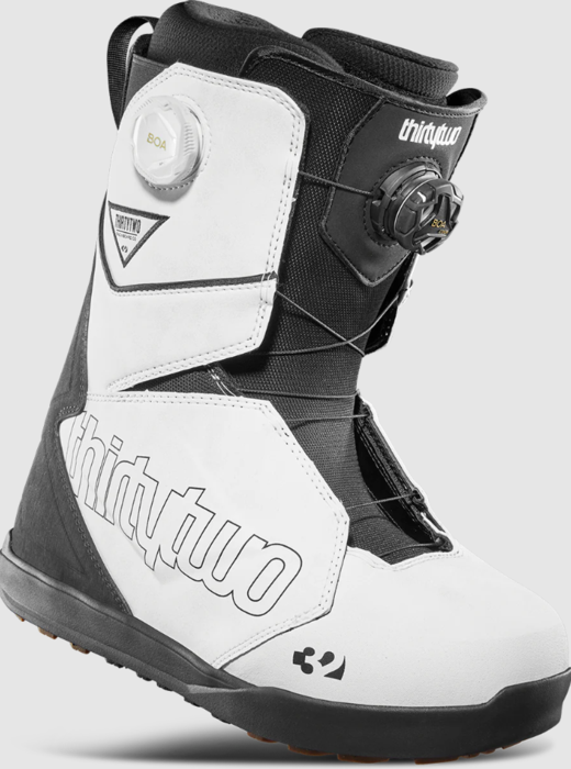 ThirtyTwo Lashed Double BOA Snowboard Boot - White/Black