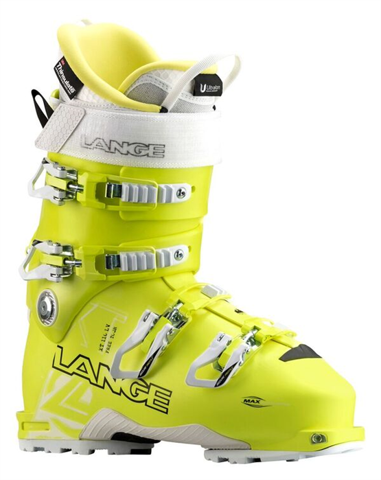 Lange XT 110 L.V FREETOUR Wmns Ski Boot - Lemon