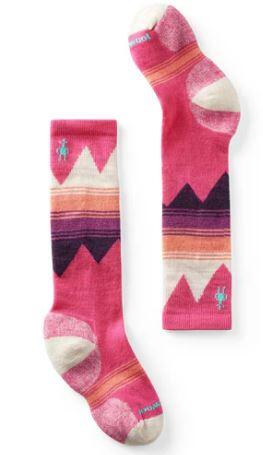 Smartwool Light Cushion Kids Ski Sock - Power Pink