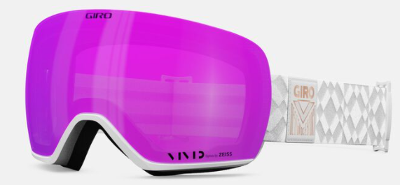 Giro Lusi Goggle - White Limitless/ VivPink+ VivInfrared
