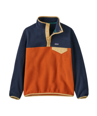 Patagonia LW Synch Snap-T Kids P/O - Redtail Rust