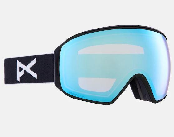 Anon M4 Toric Goggle + MFI® Face Mask - Black/Prcv Variable Blue + Prcv Cloudy Pink