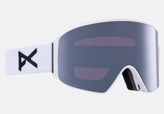 Anon M4 Cylindrical LB Goggle + MFI® Face Mask - White/Perceive Sunny Onyx