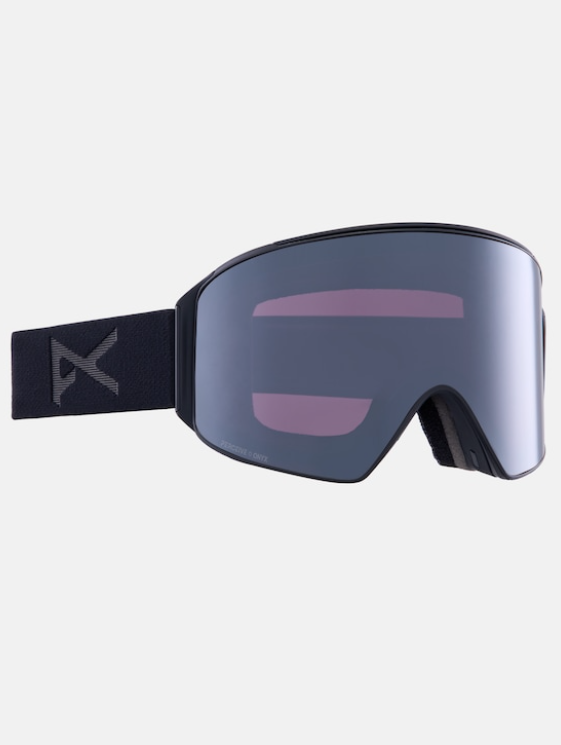 Anon M4 Cylindrical Goggle + MFI® Face Mask - Smoke/Prcv Sunny Onyx + Prcv Variable Violet