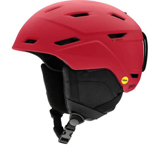 Smith Mission MIPS Helmet - Matte Crimson