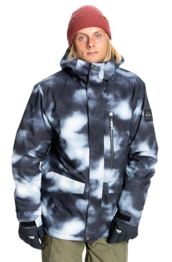 Quiksilver Mission Printed Jacket - Black Particul