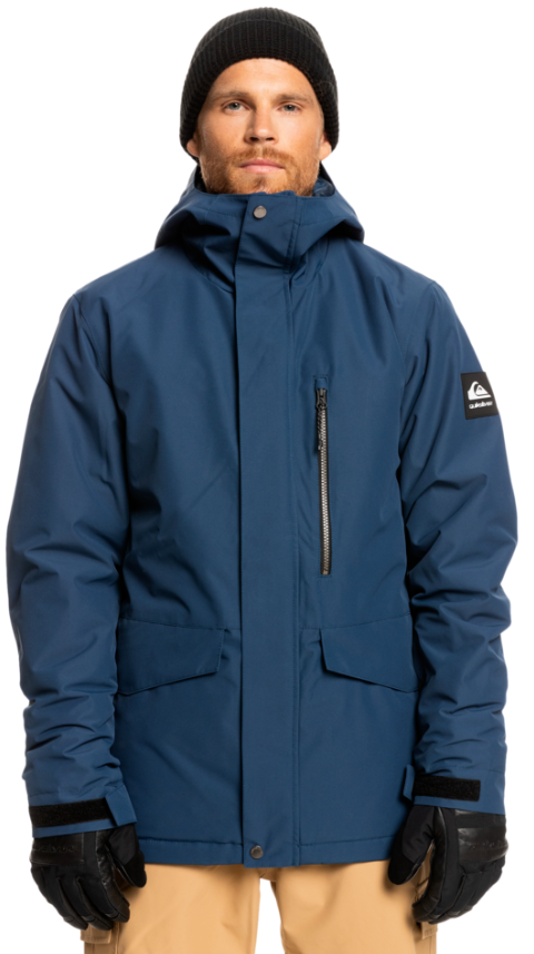 Quiksilver Mission Solid Jacket - Insignia Blue
