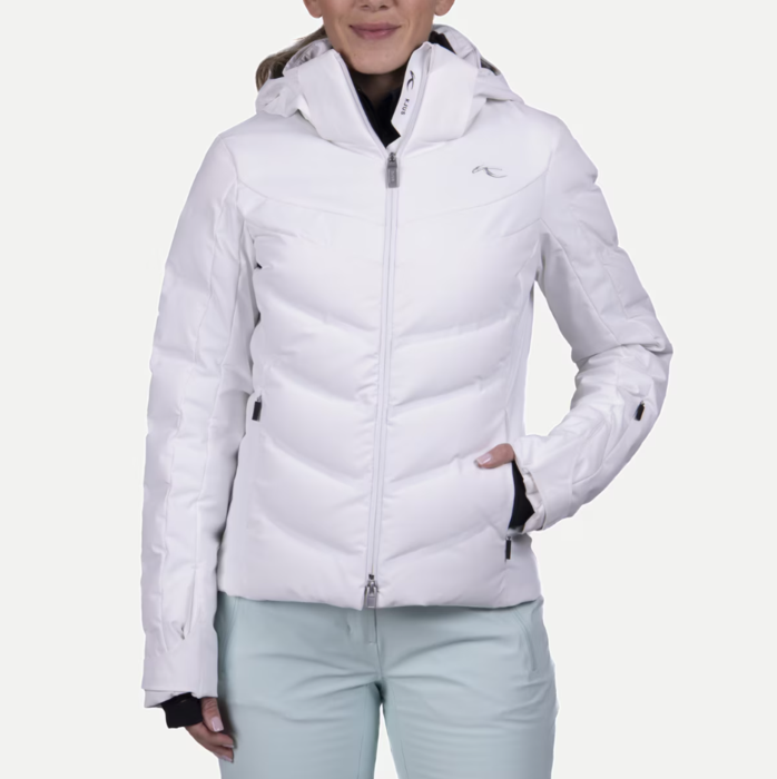 Kjus Momentum Wmns Jacket - White