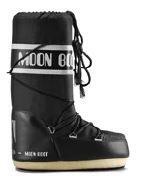 Moon Boot Nylon Kids Snow Boot - Black