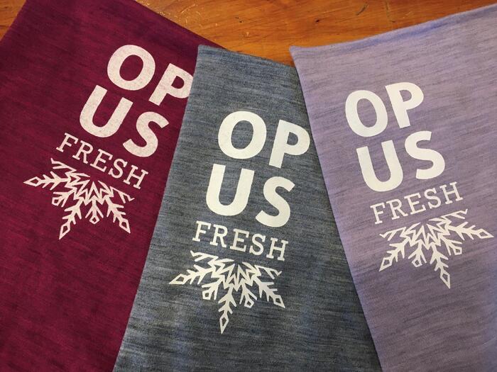 Opus Fresh Unisex Snowflake Print Neck Warmer - Lilac Purple