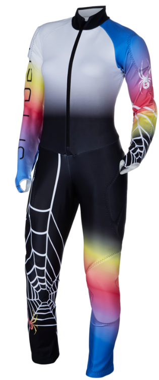 Spyder Performance GS Kids Race Suit - Black/Multi