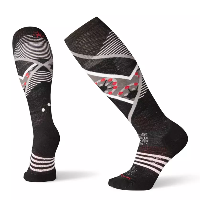 smartwool phd light elite pattern ski socks