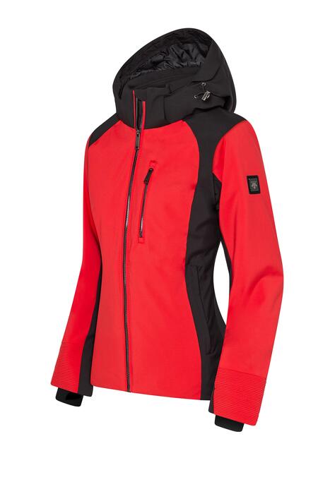 Descente Piper Wmns Jacket - Electric Red