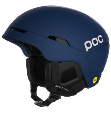 POC Obex Mips Helmet - Lead Blue Matte